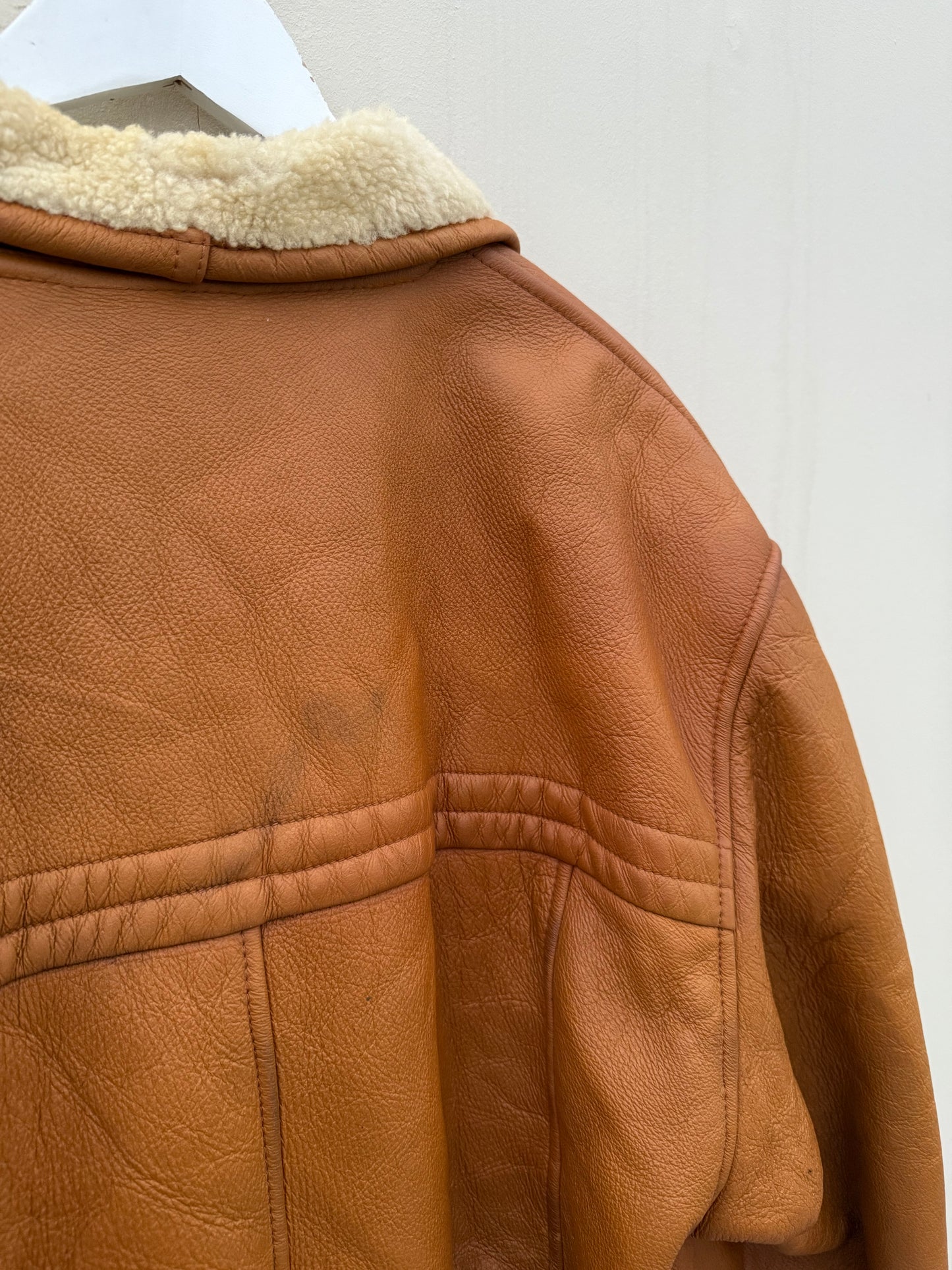 Vintage Cropped lammy coat vintage remade shearling