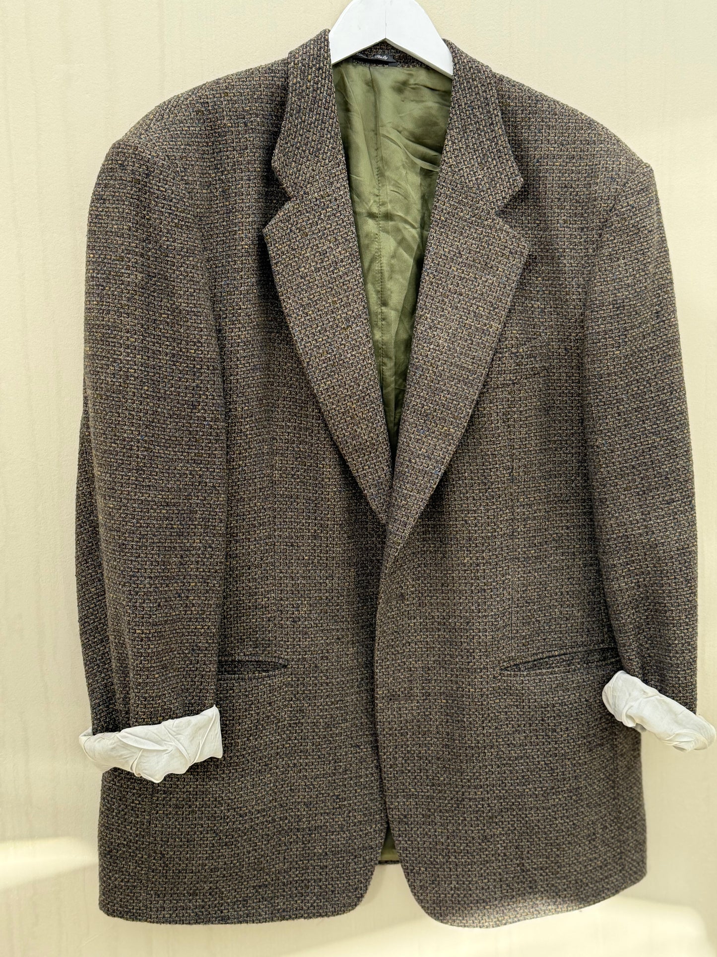 Vintage Missoni Blazer oversized fit XL groen/bruin
