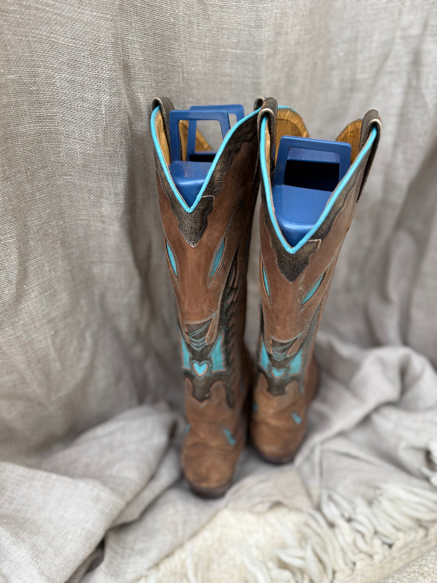 Pre-loved Sendra Boots Hoog knielaarzen maat 37