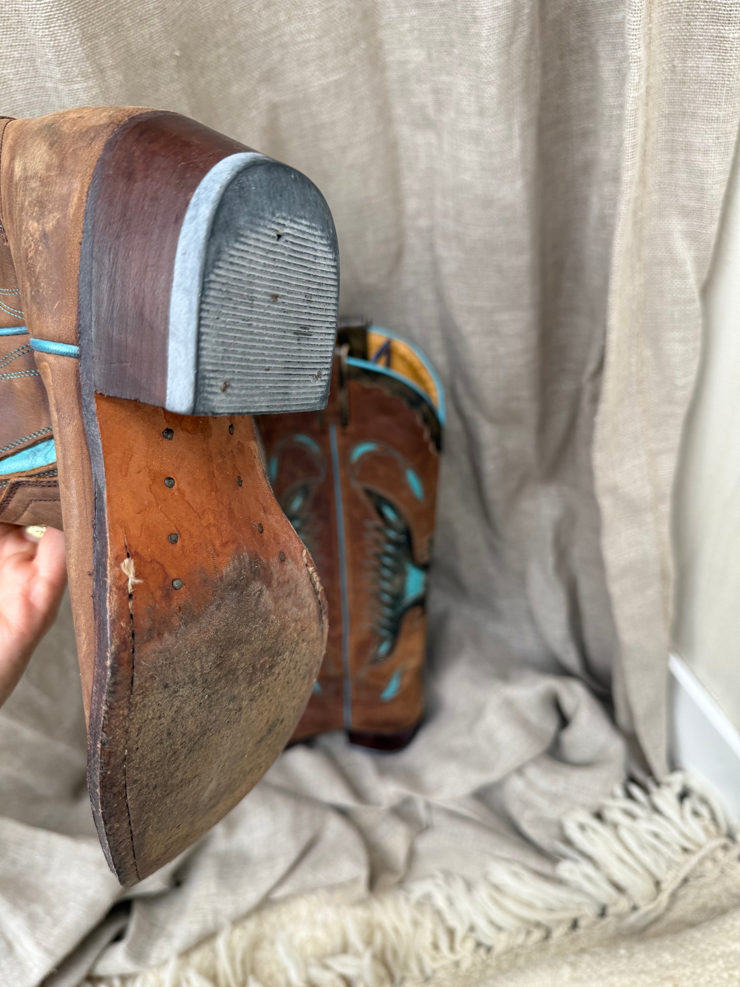 Pre-loved Sendra Boots Hoog knielaarzen maat 37