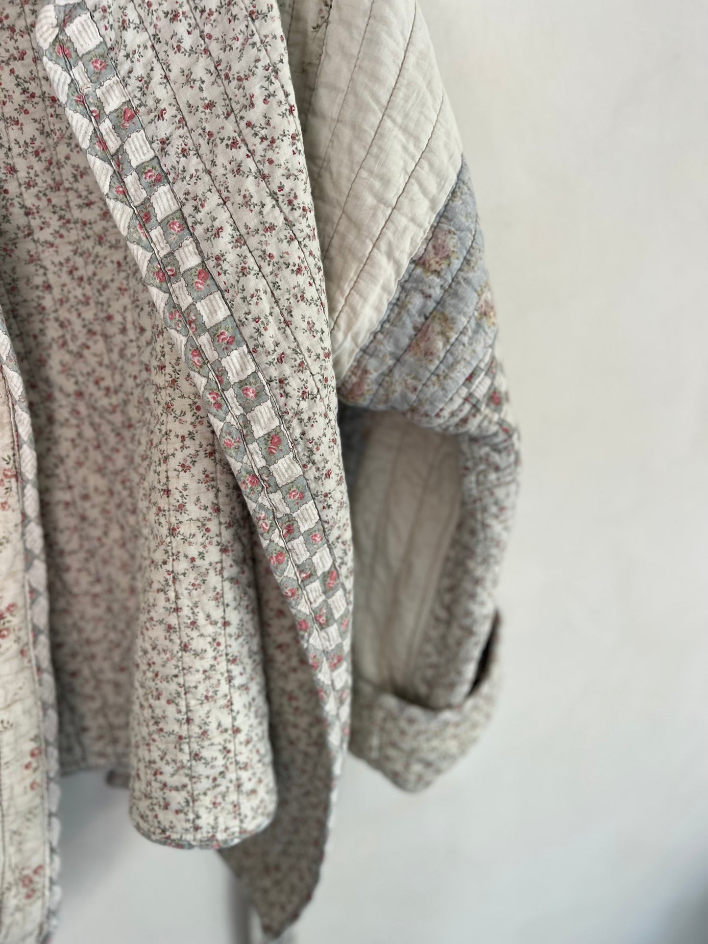 Handmade quilted blanket kimono cotton musthave unique One Size