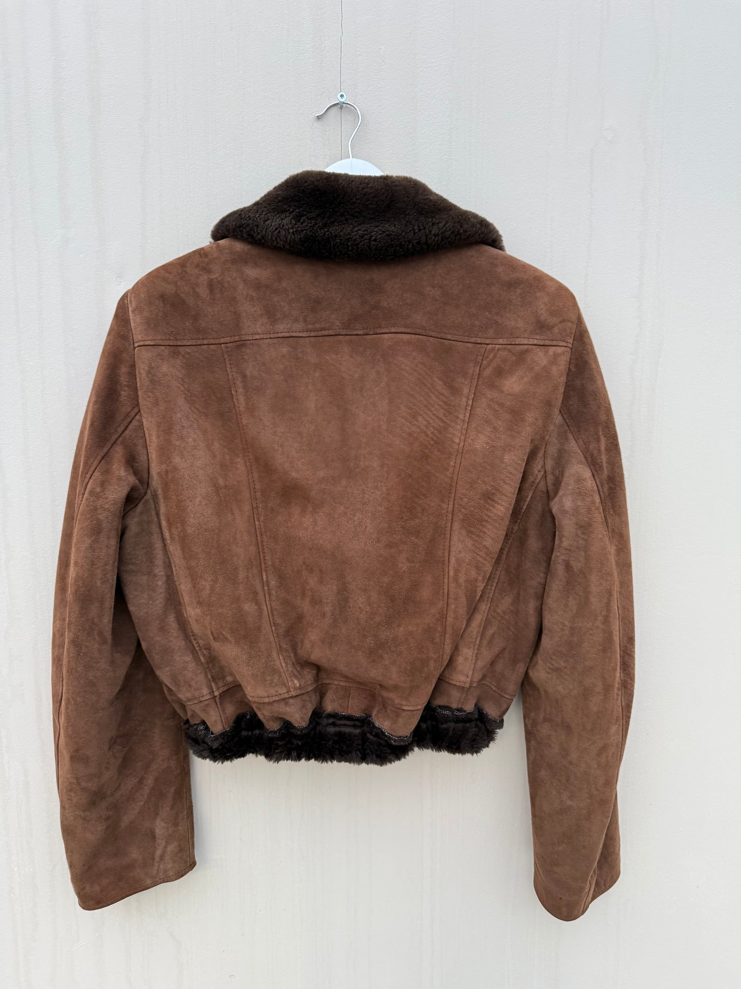 Cropped lammy remade maat M/L shearling musthave