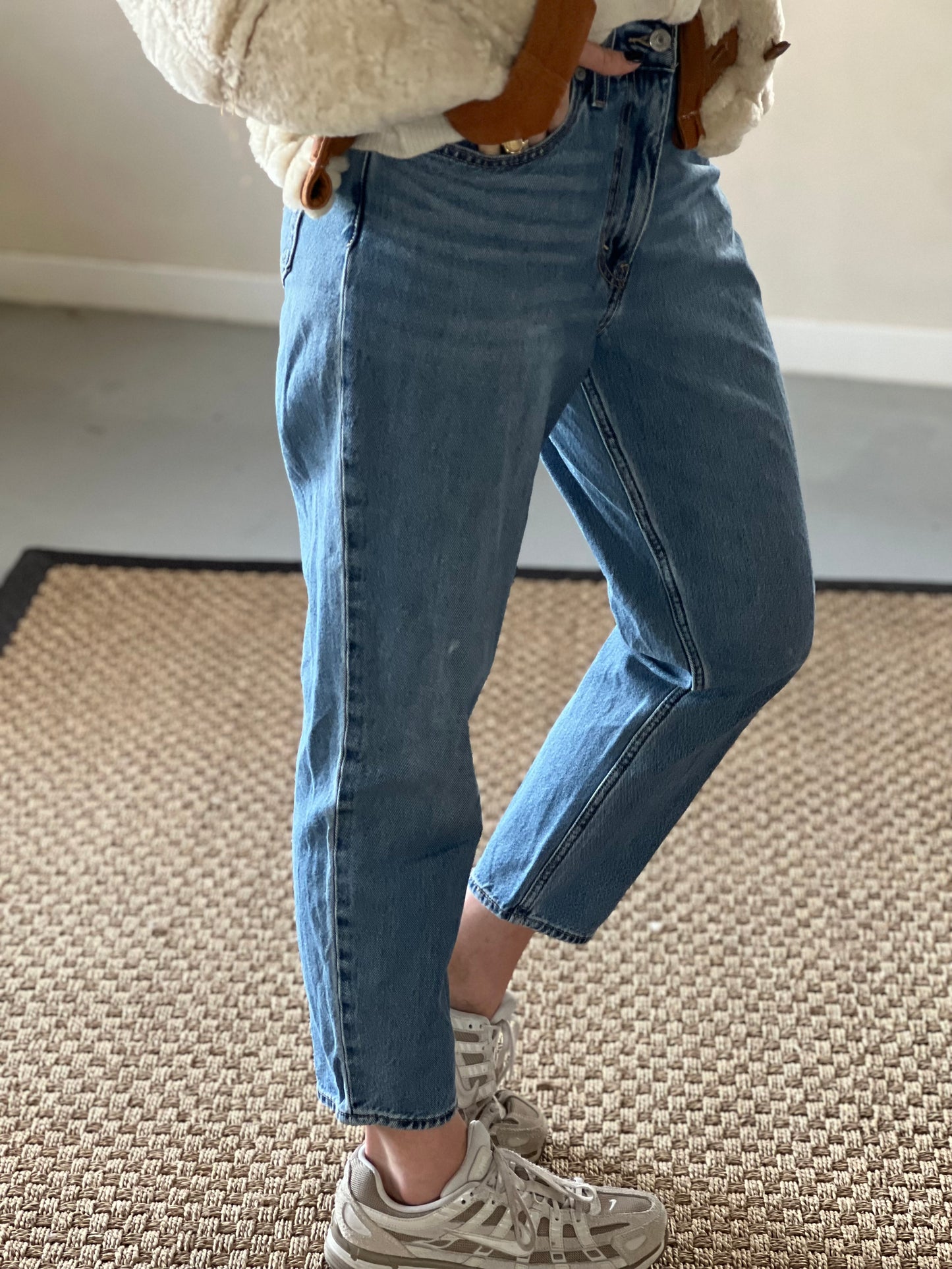 Remade cropped lammy Reversible Sheepskin Maat M/L