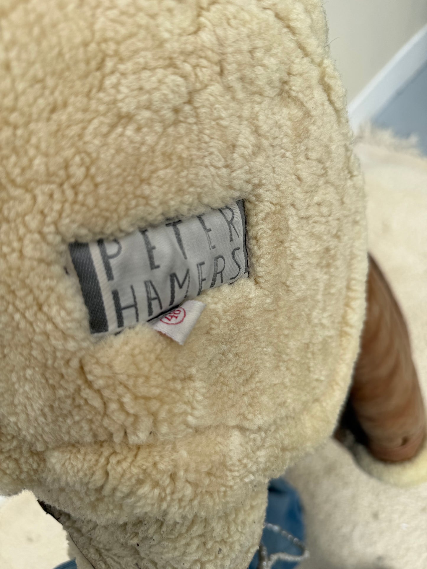 Vintage pilotenjas shearling unisex