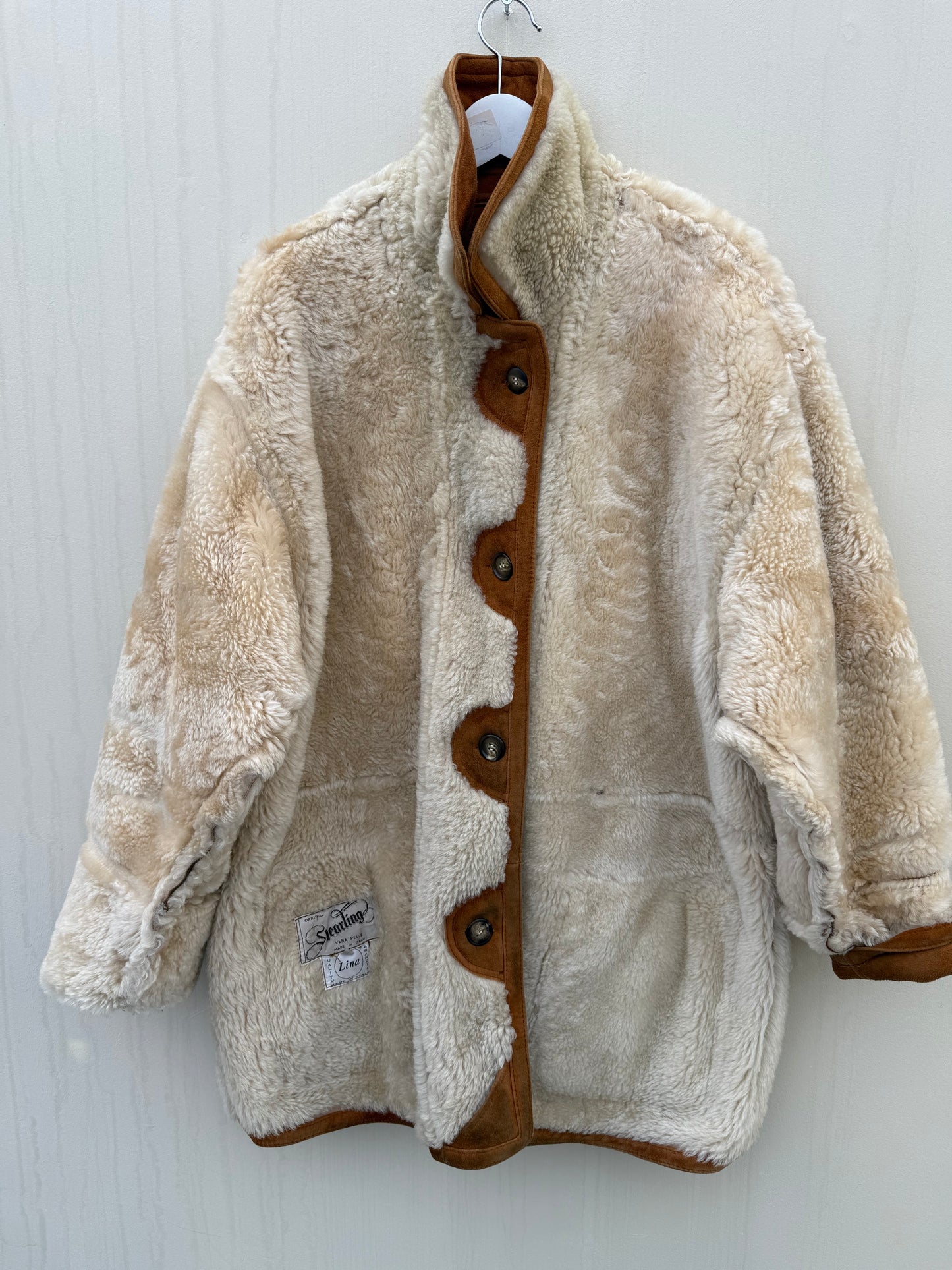 Vintage lammy coat reversible shearling