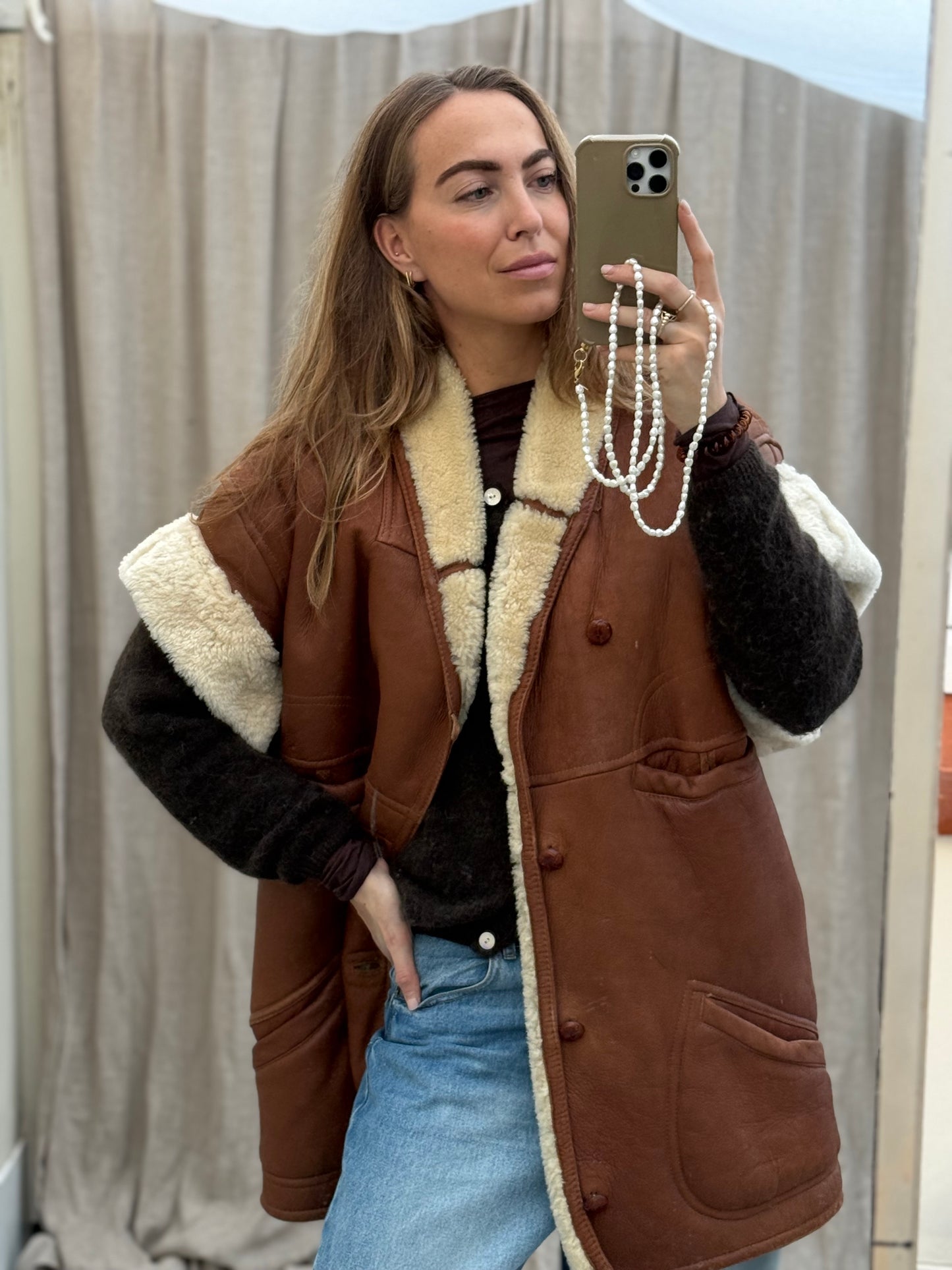 Remade lammy gilet waistcoat vintage XL/XXL