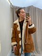 Vintage lammy coat reversible shearling
