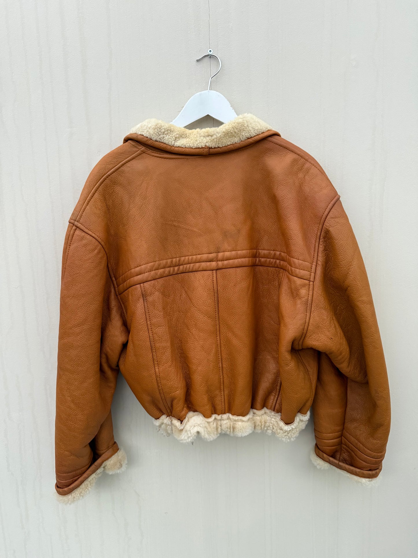 Vintage Cropped lammy coat vintage remade shearling