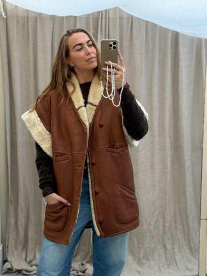 Remade lammy gilet waistcoat vintage XL/XXL