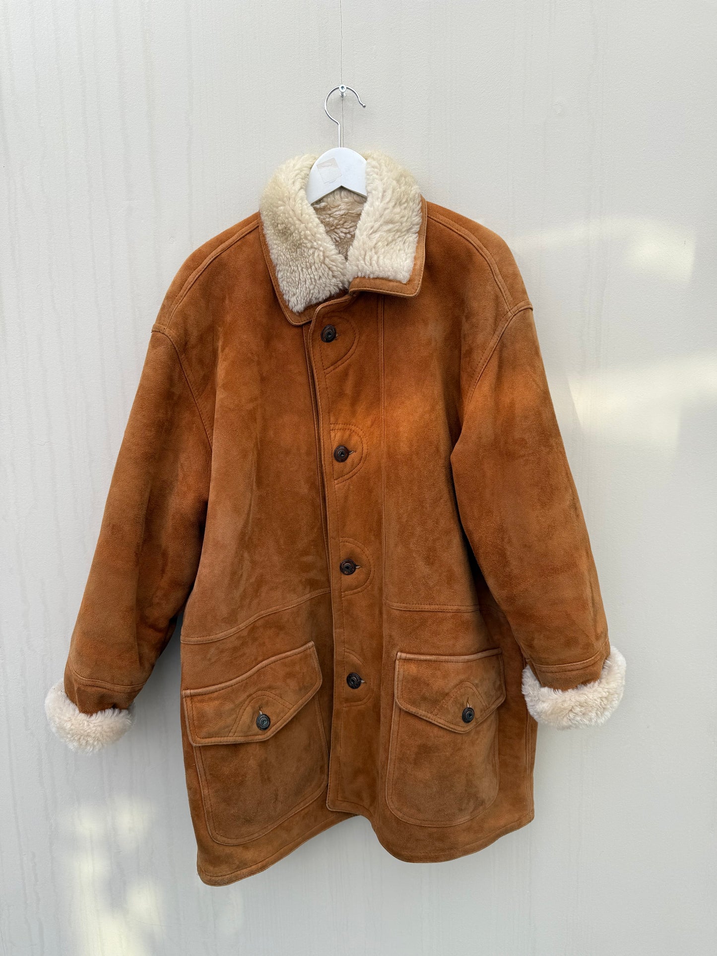 Vintage lammy coat reversible shearling