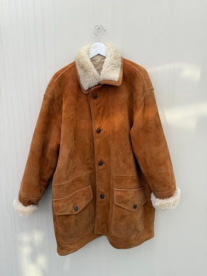 Vintage lammy coat reversible shearling