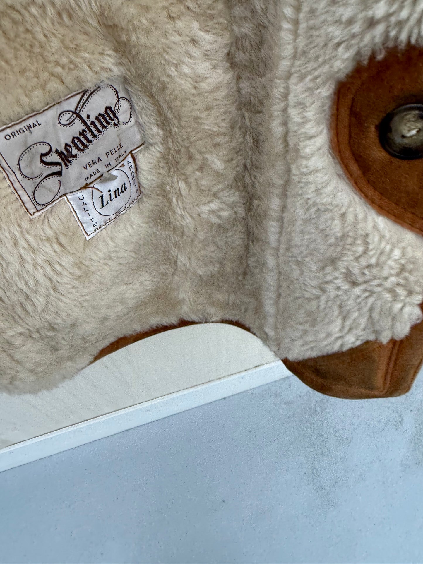 Vintage lammy coat reversible shearling