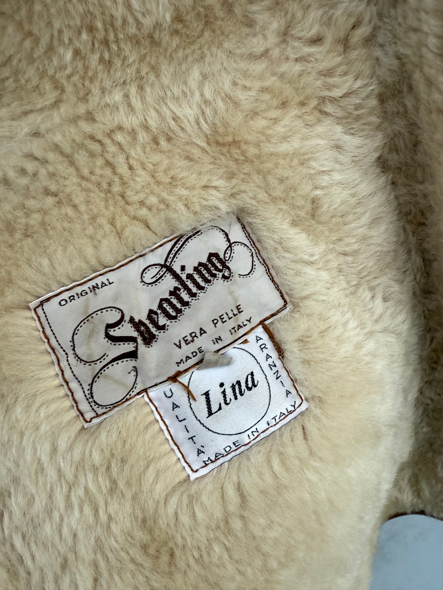 Vintage lammy coat reversible shearling
